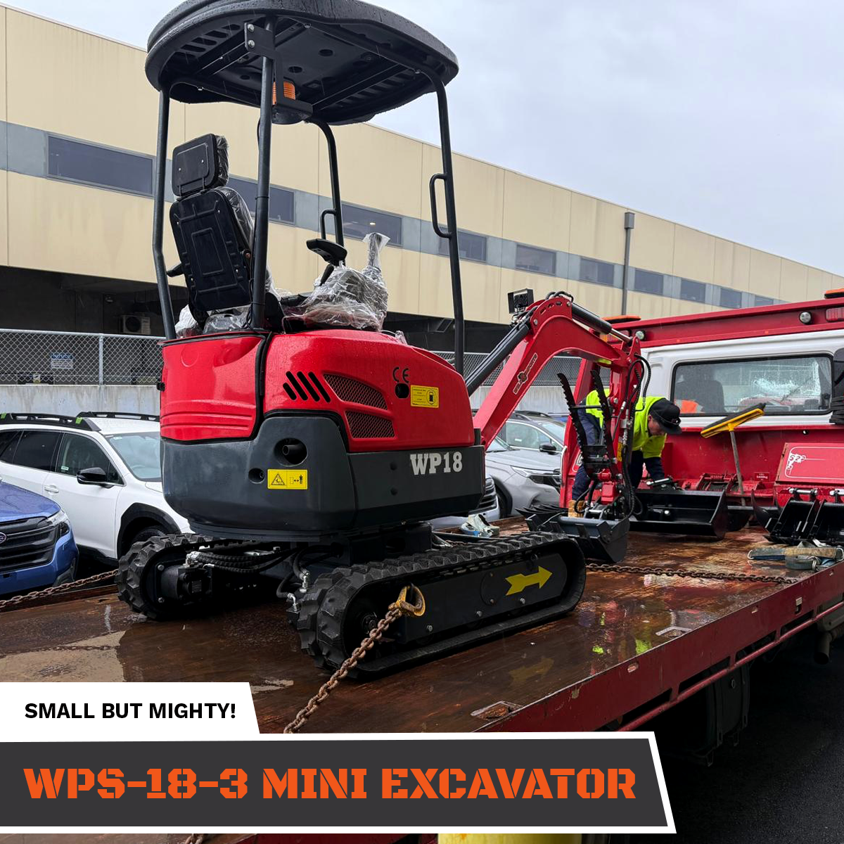 WPS-18-3 Mini Excavator | Big Power. Tight Access. No Dramas.