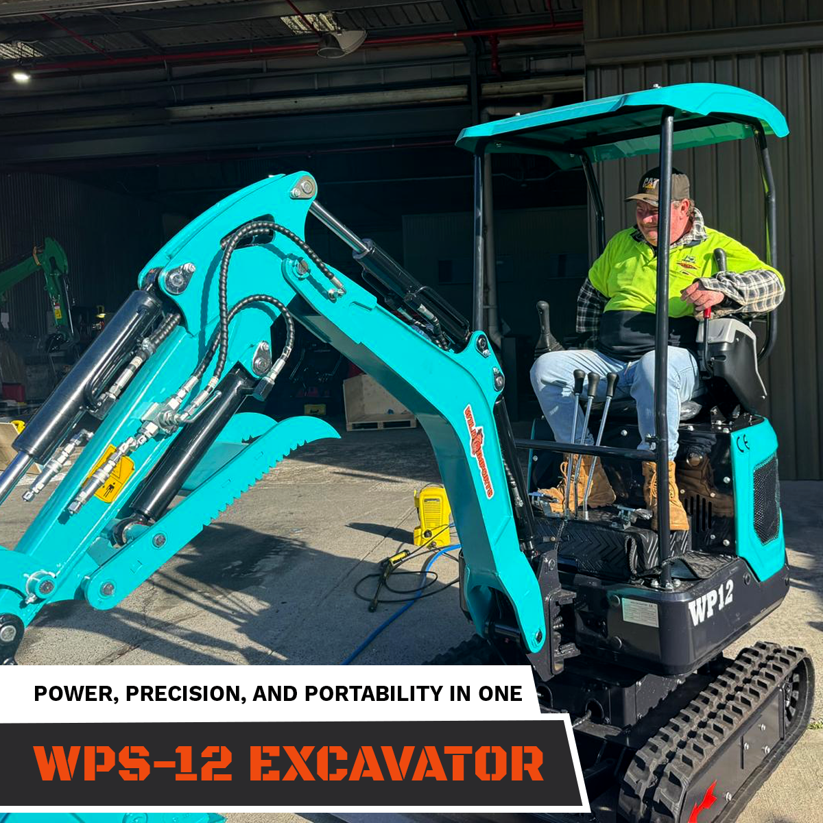 WPS-12 Excavator | Small Machine, Big Hustle.